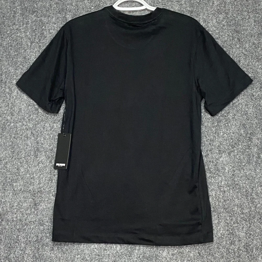True Religion Brand Jeans Mens Small T Shirt Half‎ Face Buddha Graphic Black NWT